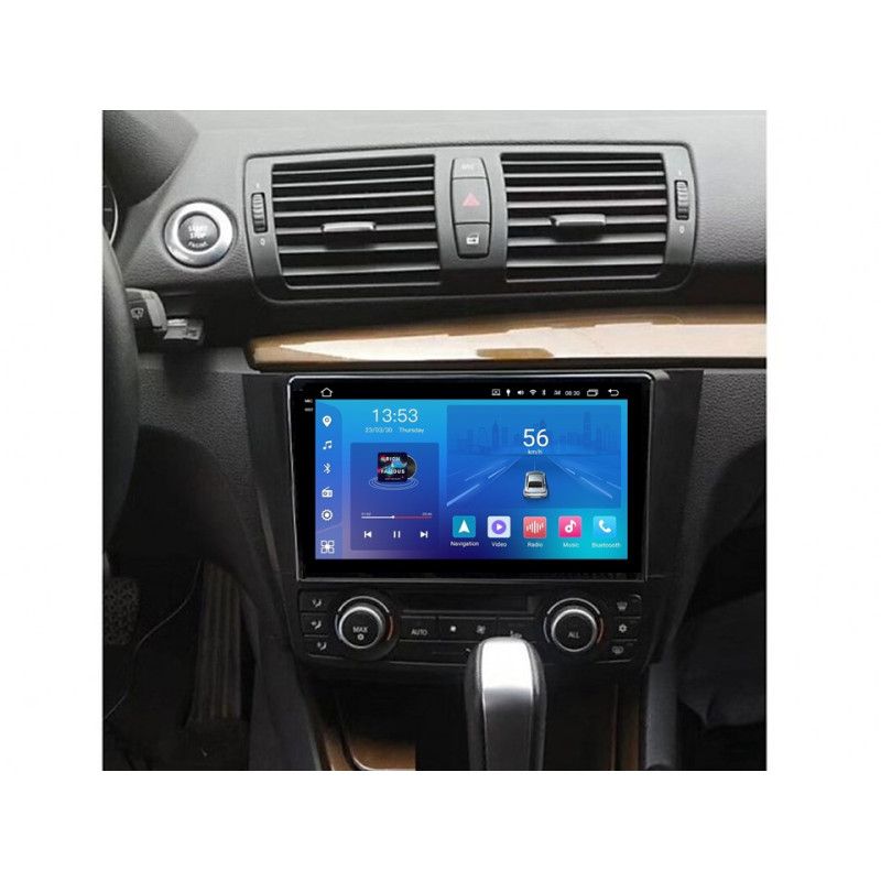Android head unit FORS.auto FS 2 ULTRA for BMW 1-Series (2+32Gb, 9", Auto AC) 2008-2012