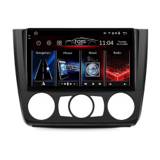 Android head unit FORS.auto FS 4 PRO for BMW 1-Series (4+64Gb, 9", Manual AC) 2008-2012