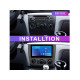 Android head unit FORS.auto FS 2 ULTRA for BMW 1-Series (2+32Gb, 9", Manual AC) 2008-2012