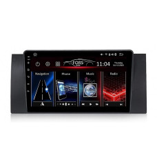 Android head unit FORS.auto FS 1 LITE for BMW 5-Series (E39) 1995-2003/X5 (E53) 1999-2006 (1+32Gb, 9")