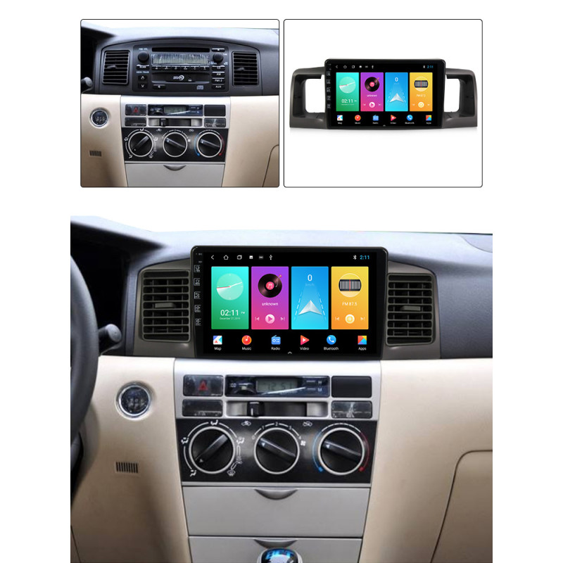 Android head unit FORS.auto FS 4 PRO  for Byd F3 2005-2013