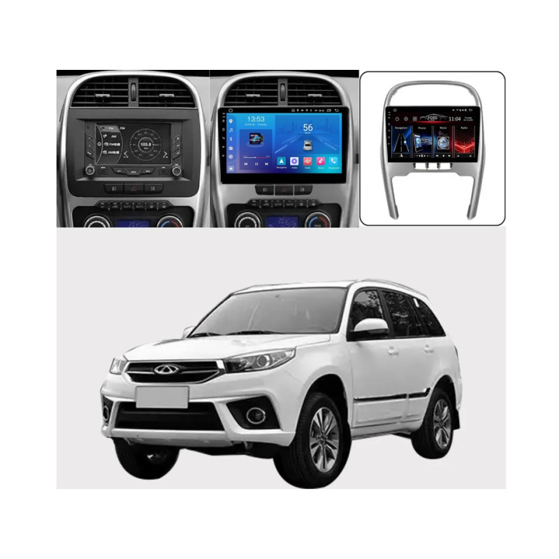 Android head unit FORS.auto FS 1 LITE for Chery Tiggo 3 (1+32Gb, 10") 2014-2016