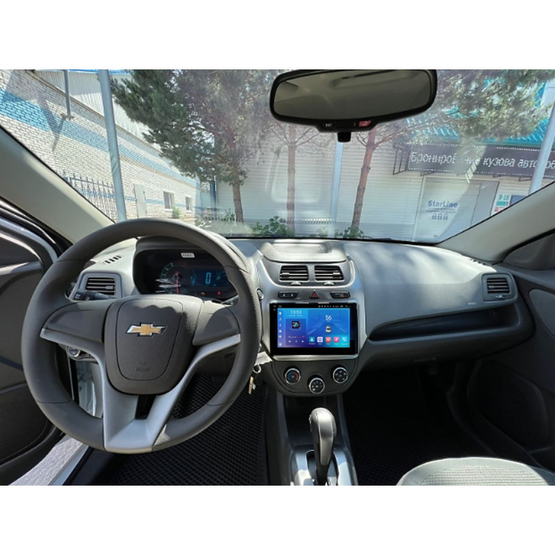 Android head unit FORS.auto FS 2 ULTRA for Chevrolet Cobalt/GM (2+32Gb, 9", matt black) 2016+