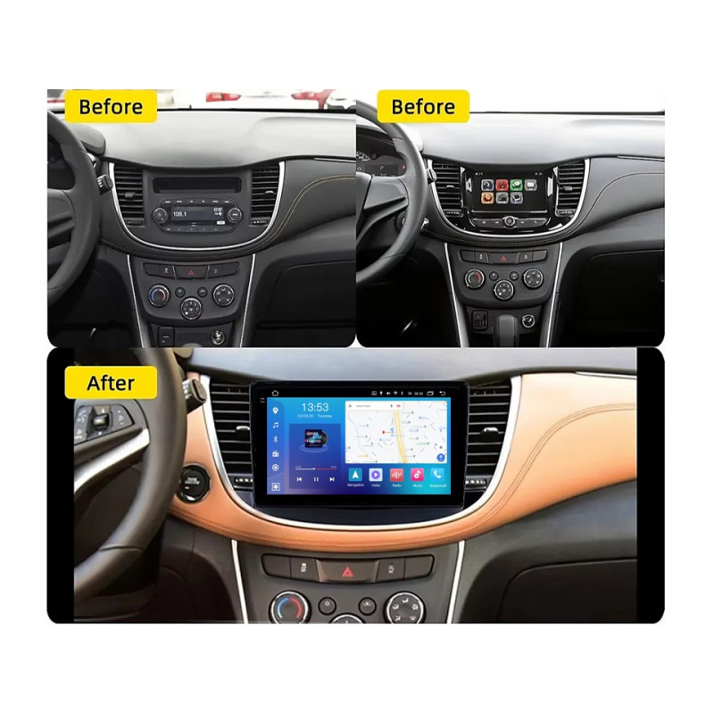 Android head unit FORS.auto FS 2 PRO for Chevrolet Trax (2+32Gb, 9") 2017-2019