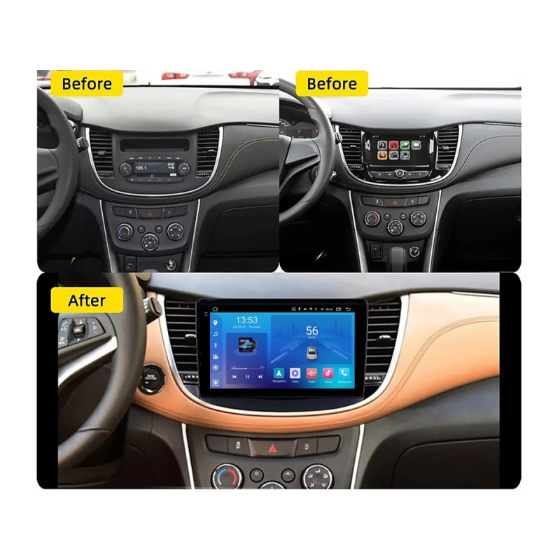 Android head unit FORS.auto FS 2 ULTRA for Chevrolet Trax (2+32Gb, 9") 2017-2019