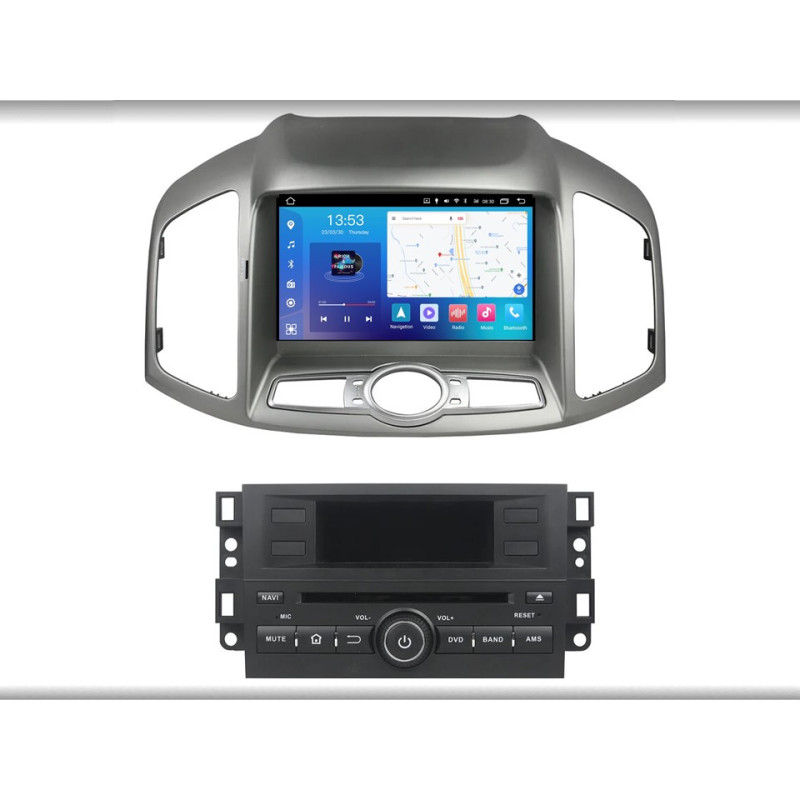 Android head unit FORS.auto FS 4 MAX for Chevrolet Captiva (4+32Gb, 9") 2012-2016