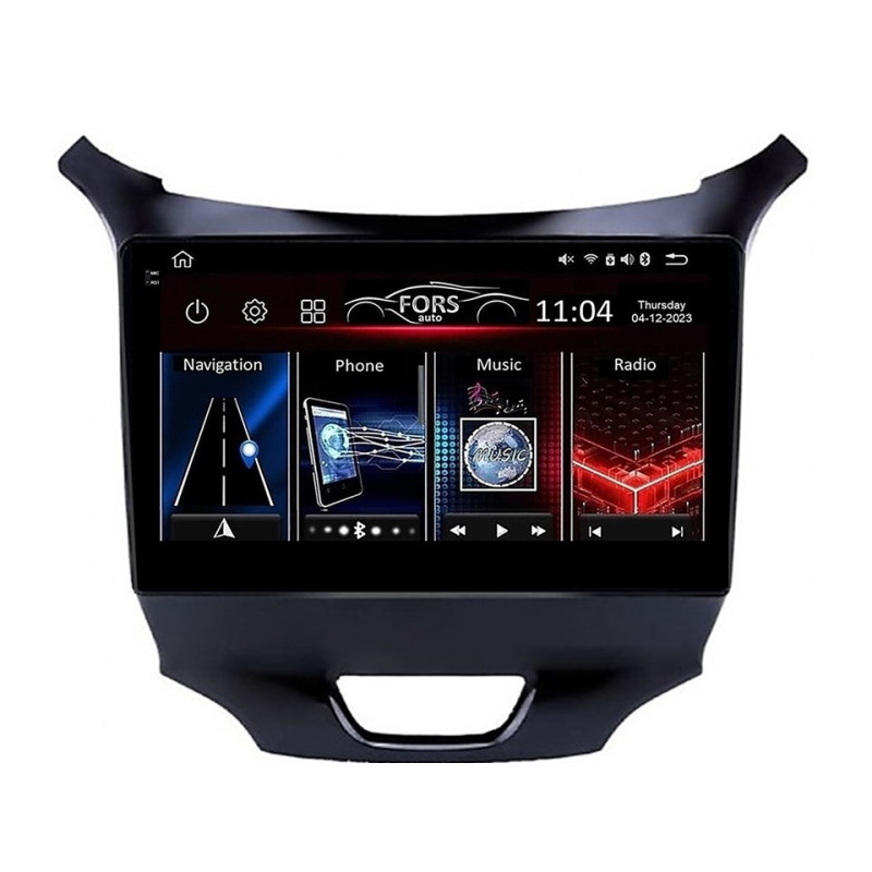 Android head unit FORS.auto FS 2 ULTRA for Chevrolet Cruze (2+32Gb, 9") 2015-2020