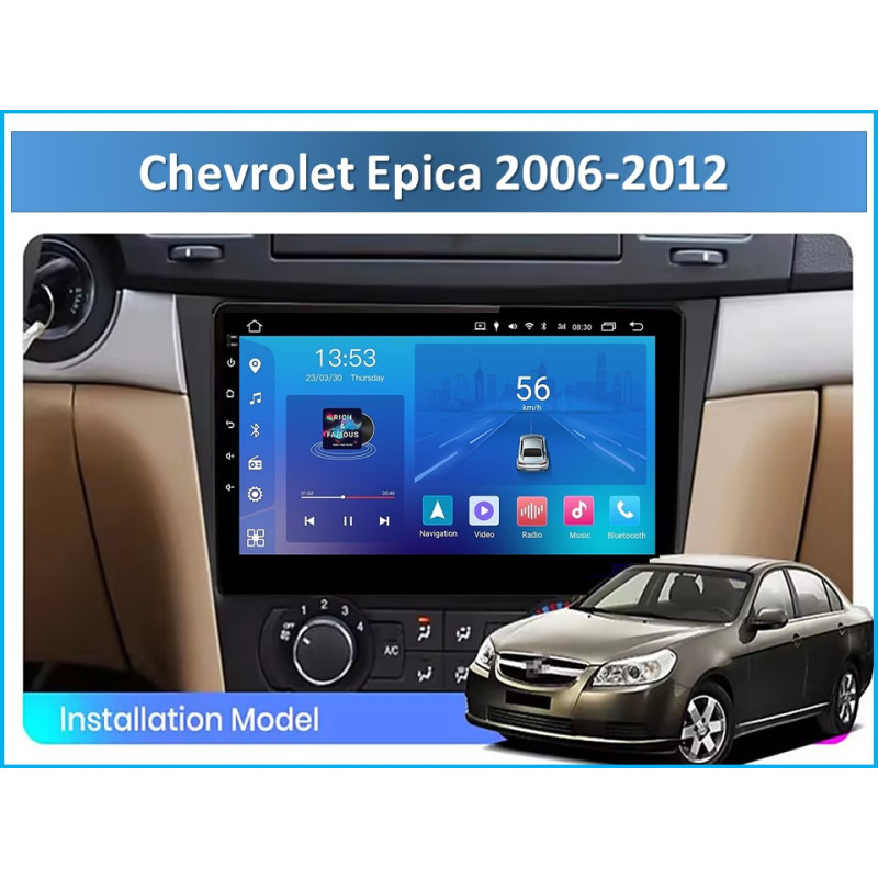 Android head unit FORS.auto FS 1 LITE for Chevrolet Epica (1+32Gb, 9") 2006-2012