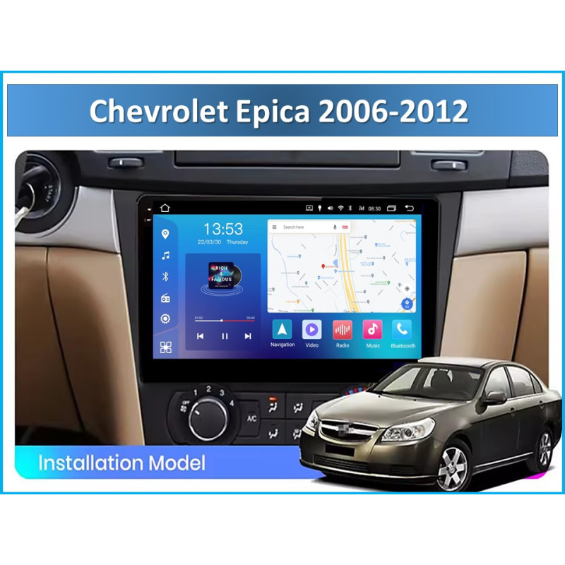 Android head unit FORS.auto FS 2 PRO for Chevrolet Epica (2+32Gb, 9") 2006-2012