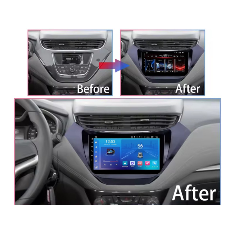 Android head unit FORS.auto FS 1 LITE for Chevrolet Malibu (1+32Gb, 9") 2015-2018