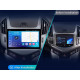 Android head unit FORS.auto FS 6 MAX for Chevrolet Cruze (6+128Gb, 9", Silver) 2012-2015