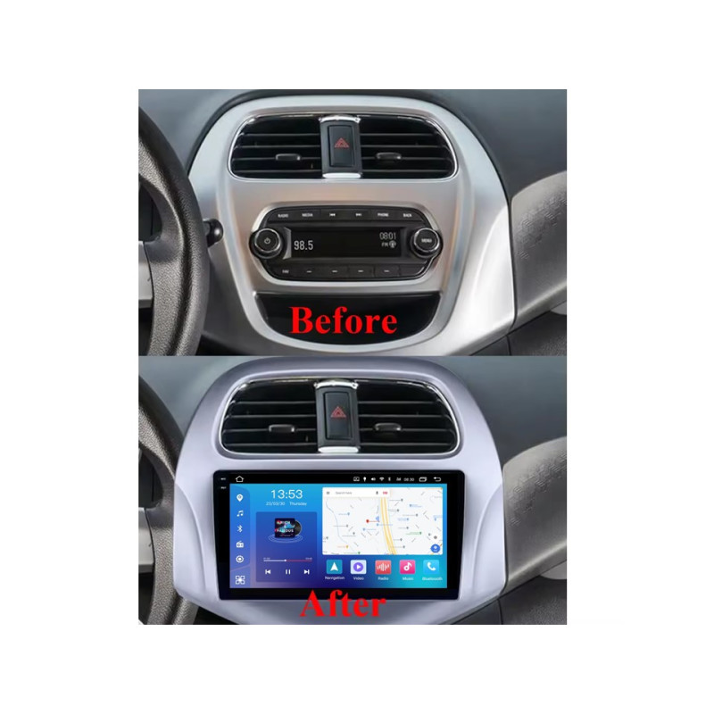 Android head unit FORS.auto FS 4 PRO for Chevrolet Spark (4+64Gb, 9") 2018-2019
