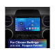 Android head unit FORS.auto FS 2 ULTRA for Citroen Berlingo/Peugeot Partner (2+32Gb, 9") 2015-2018