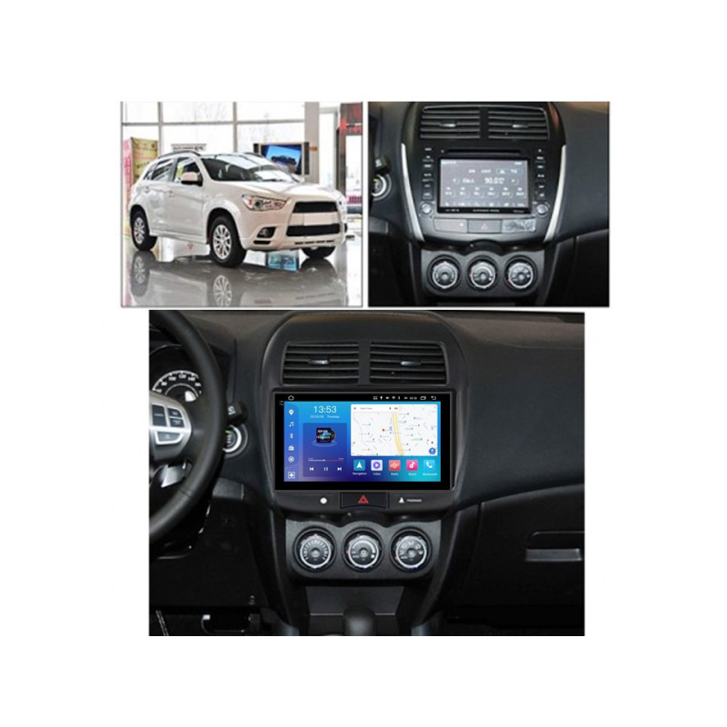 Android head unit FORS.auto FS 6 MAX for Citroen C4 Aircross (6+128Gb, 10") 2010-2017