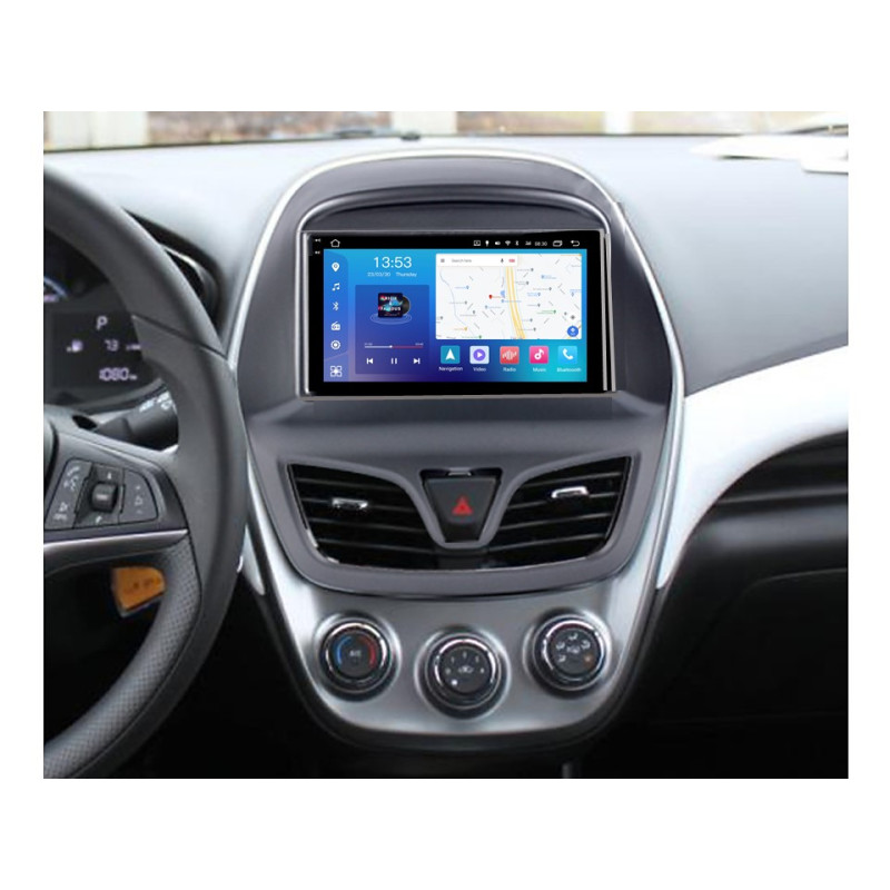 Android head unit FORS.auto FS 6 MAX for Daewoo Matiz/Chevrolet Spark/Beat (6+128Gb, 9") 2015-2018