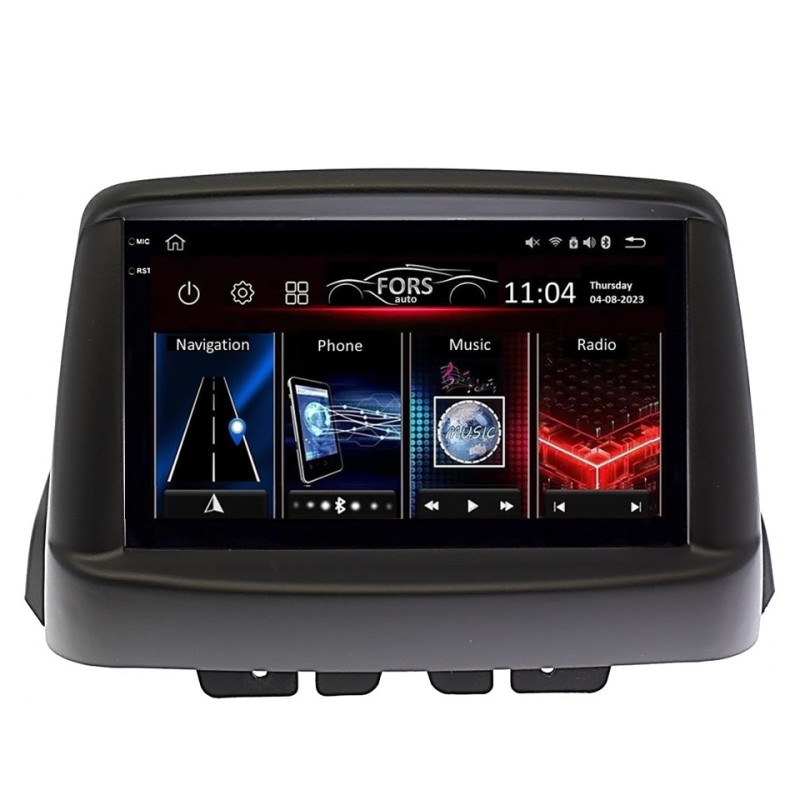 Android head unit FORS.auto FS 6 MAX for Fiat Doblo (6+128Gb, 10") 2002-2017