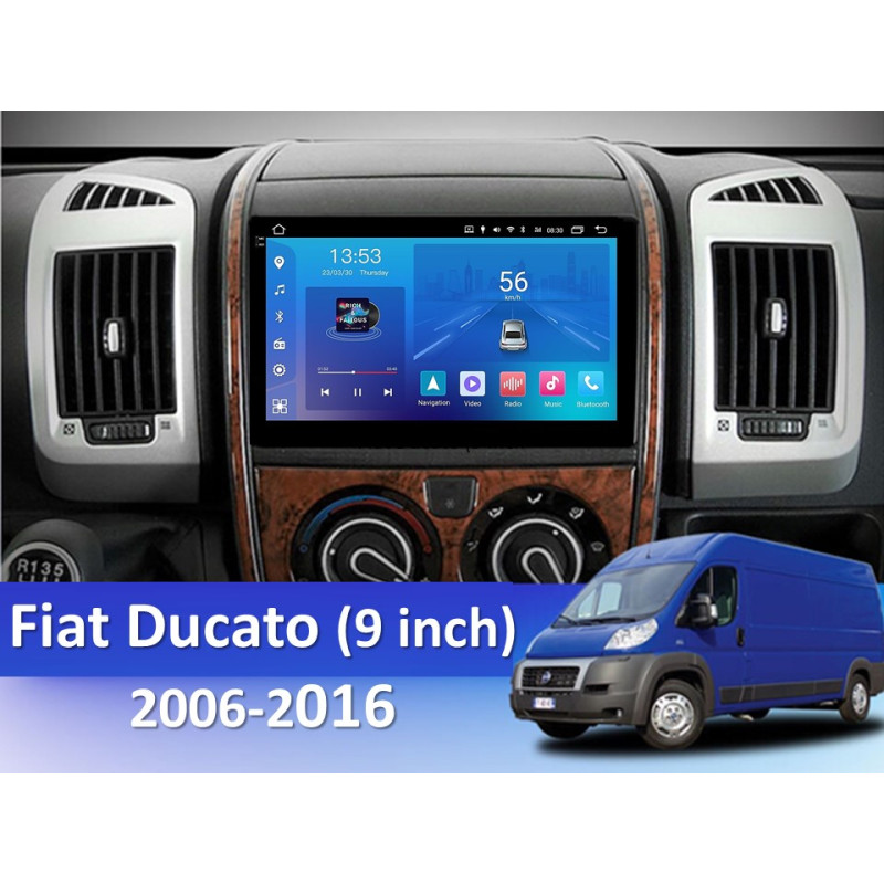Android head unit FORS.auto FS 2 ULTRA for Fiat Ducato (2+32Gb, 9") 2006-2016