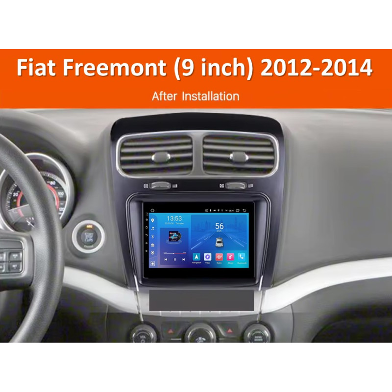 Android head unit FORS.auto FS 1 LITE for Fiat Freemont (1+32Gb, 9") 2012-2014