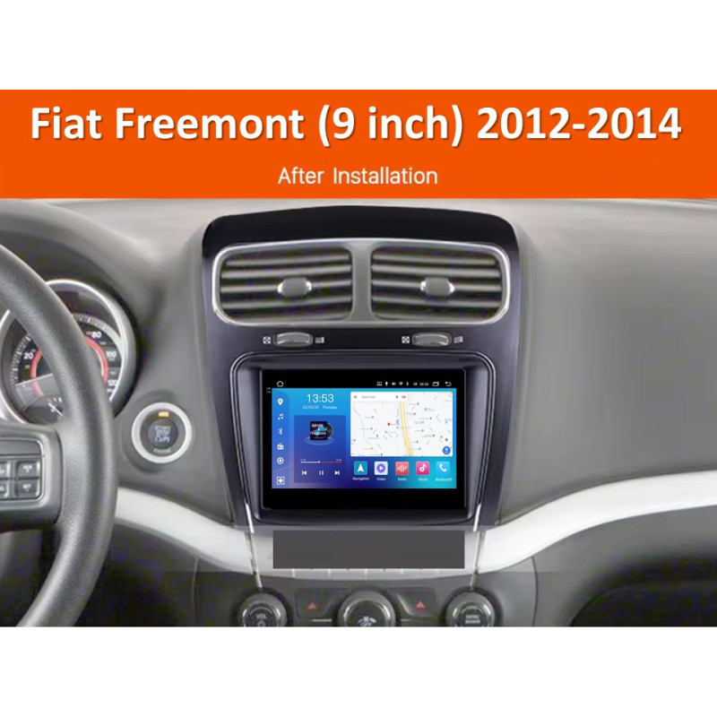 Android head unit FORS.auto FS 4 PRO for Fiat Freemont (4+64Gb, 9") 2012-2014
