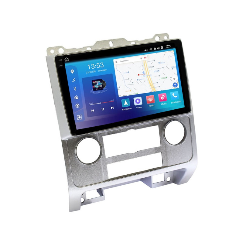 Android head unit FORS.auto FS 4 PRO for Ford Escape (4+64Gb, 9", silver) 2007-2012