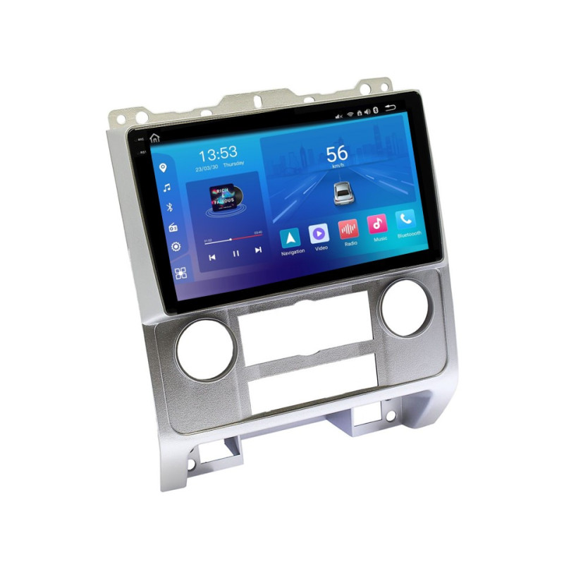 Android head unit FORS.auto FS 2 ULTRA for Ford Escape (2+32Gb, 9", silver) 2007-2012