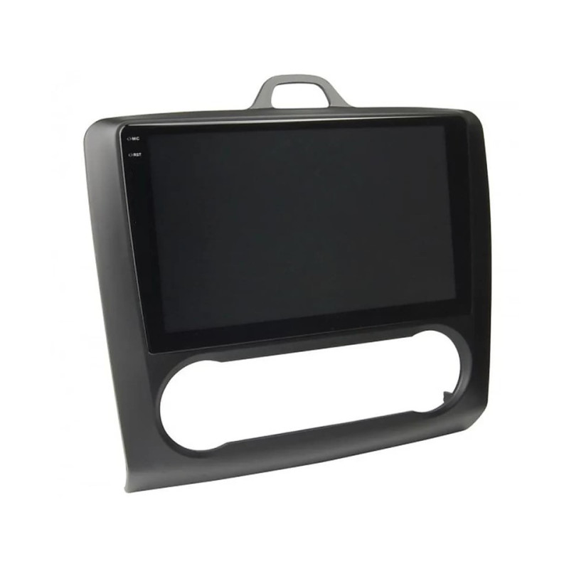 Android head unit FORS.auto FS 4 MAX Qled for Ford Focus (4+32Gb, 9", Auto AC, black) 2005-2011