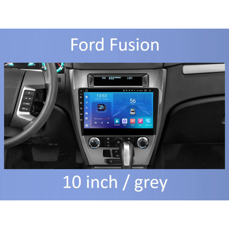 Android head unit FORS.auto FS 1 LITE for Ford Fusion (1+32Gb, 10", grey) 2009-2012