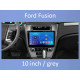 Android head unit FORS.auto FS 2 ULTRA for Ford Fusion (2+32Gb, 10", grey) 2009-2012