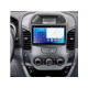 Android head unit FORS.auto FS 4 MAX for Ford Ranger (4+32Gb, 9", silver) 2011-2014