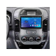 Android head unit FORS.auto FS 2 ULTRA for Ford Ranger (2+32Gb, 9", silver) 2011-2014