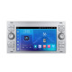 Android head unit FORS.auto FS 2 ULTRA for Ford Focus/Mondeo/S-Max/C-Max/Kuga/Fiesta/Fusion (2+32Gb, 7", silver) 2005-2011