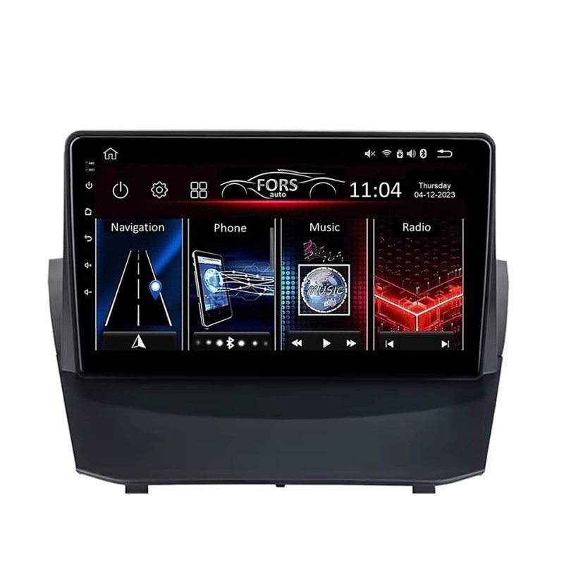 Android head unit FORS.auto FS 1 LITE for Ford Fiesta (1+32Gb, 9") 2009-2014