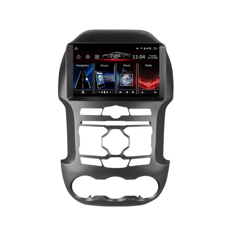 Android head unit FORS.auto FS 2 ULTRA for Ford Ranger (T6) (2+32Gb, 9") 2008-2012