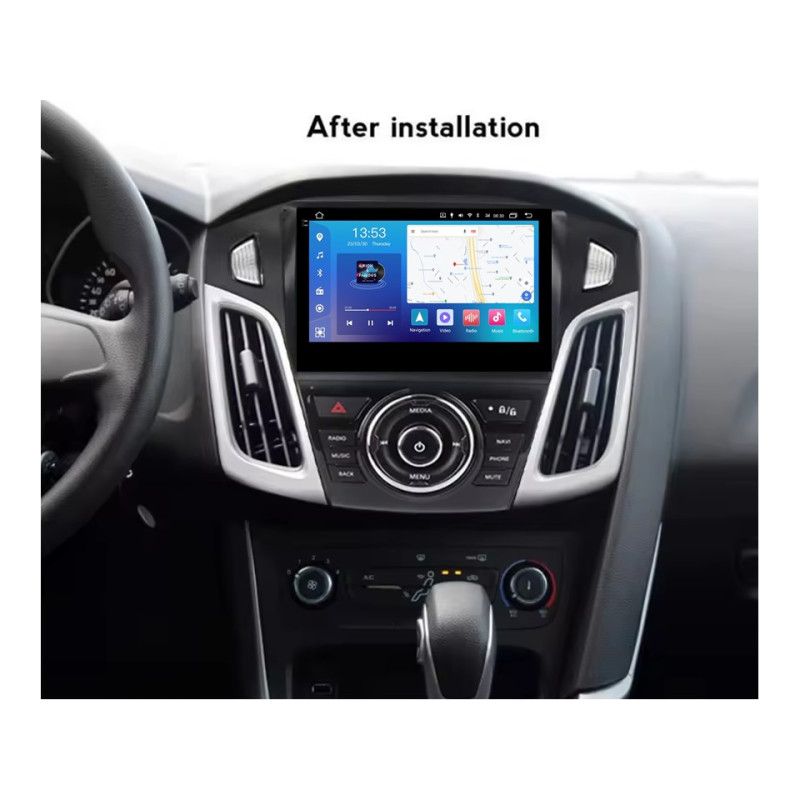 Android head unit FORS.auto FS 4 MAX Qled for Ford Focus (4+32Gb, 9") 2011-2015