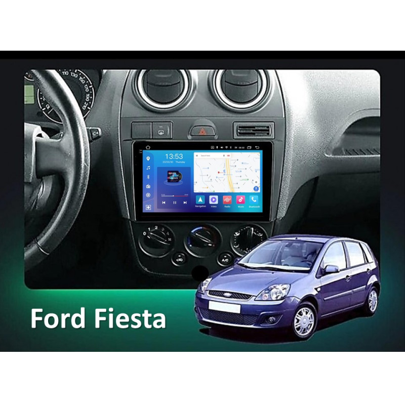 Android head unit FORS.auto FS 4 MAX for Ford Fiesta (4+32Gb, 9") 2006-2011