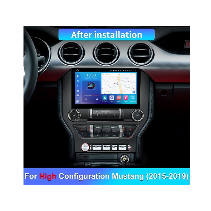 Android head unit FORS.auto FS 2 PRO for Ford Mustang (2+32Gb, 9") 2015-2019