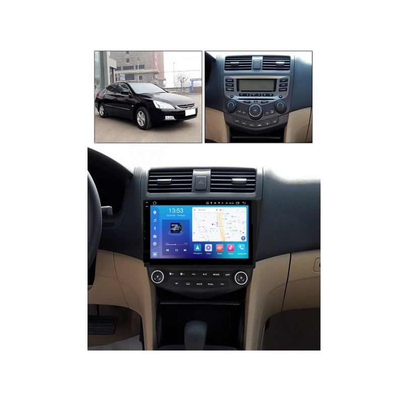 Android head unit FORS.auto FS 4 MAX for Honda Accord 7 (4+32Gb, 10") 2003-2007