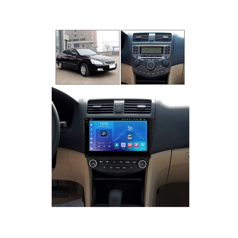 Android head unit FORS.auto FS 2 ULTRA for Honda Accord 7 (2+32Gb, 10") 2003-2007