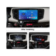 Android head unit FORS.auto FS 1 LITE for Honda Odyssey (1+32Gb, 10", UV black) 2015-2019