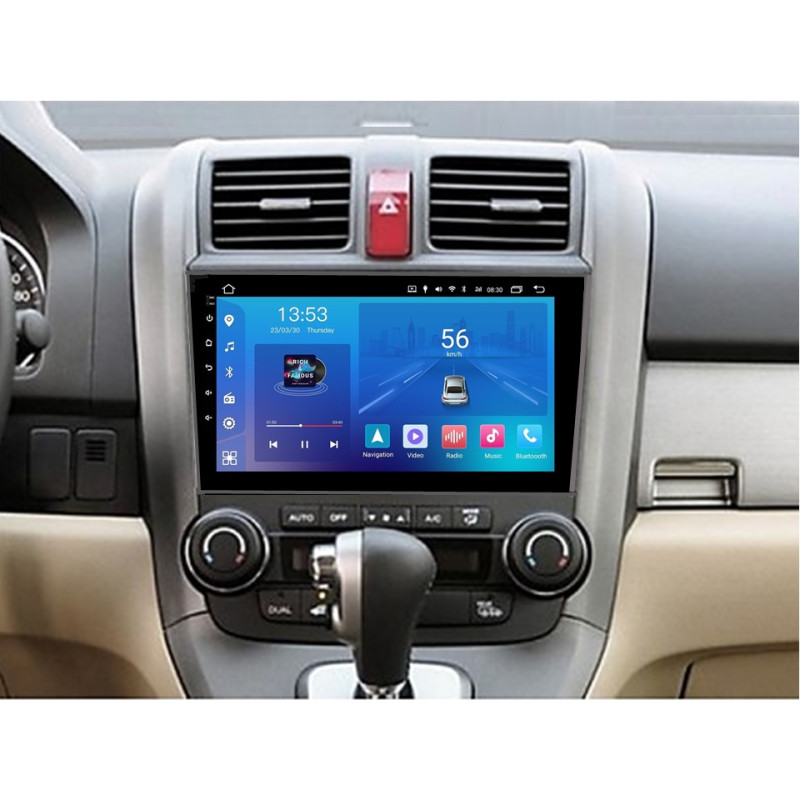 Android head unit FORS.auto FS 1 LITE for Honda CRV (1+32Gb, 9") 2006-2011