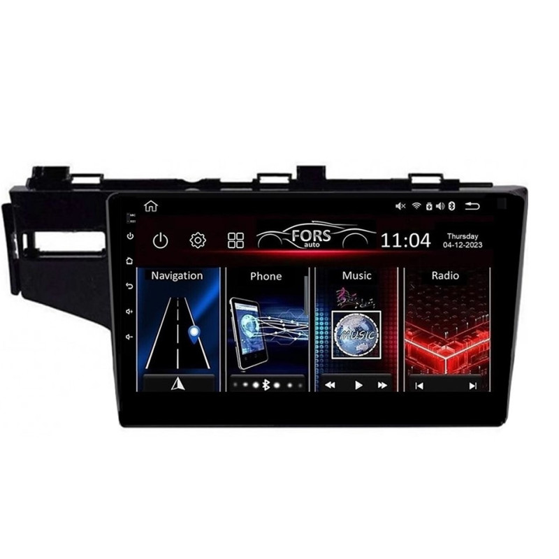 Android head unit FORS.auto FS 1 LITE for Honda Fit (1+32Gb, 10") 2014-2020