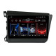 Android head unit FORS.auto FS 4 PRO  for Honda Civic (4+64Gb, 9") 2012-2015