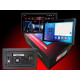 Android head unit FORS.auto FS 4 MAX Qled for Honda Odyssey (4+32Gb, 10", LHD, American version) 2005-2010