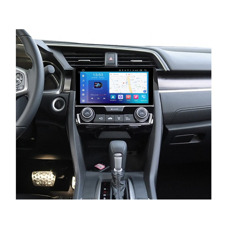 Android head unit FORS.auto FS 6 MAX  for Honda Civic (6+128Gb, 9") 2015-2020