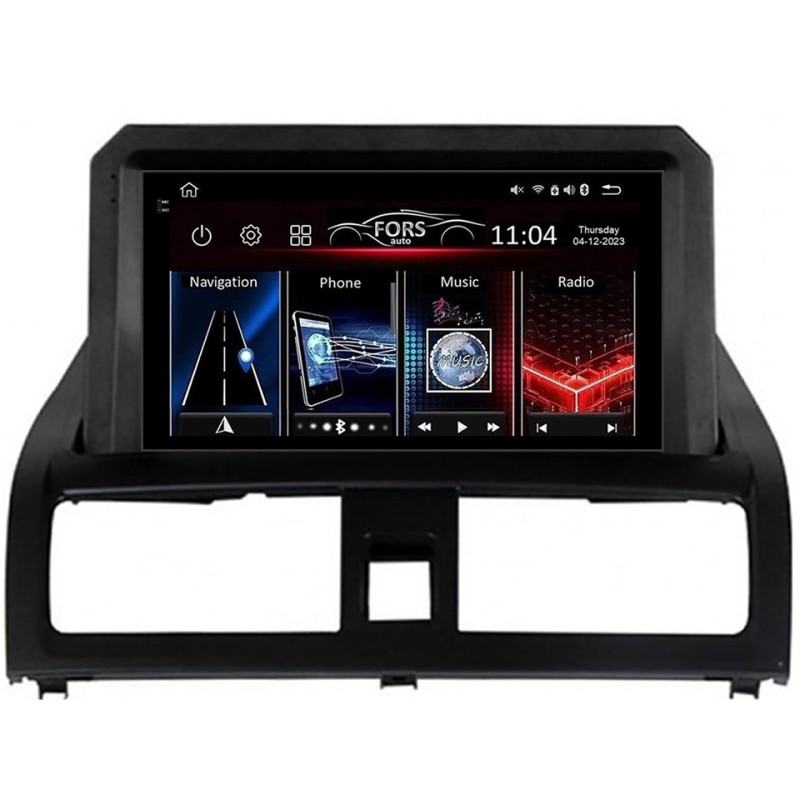 Android head unit FORS.auto FS 4 PRO for Honda Accord 7 (4+64Gb, 9") 2002-2007