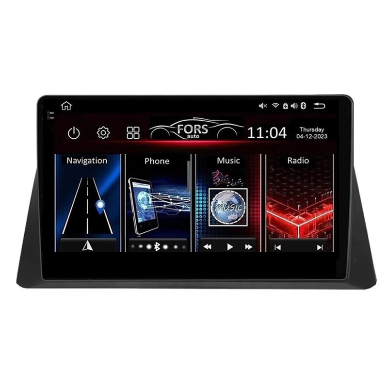 Android head unit FORS.auto FS 4 MAX Qled for Honda Accord 8 America (4+32Gb, 10") 2008-2012