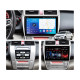 Android head unit FORS.auto FS 4 MAX for Honda City (4+32Gb, 10", Auto AC) 2008-2011