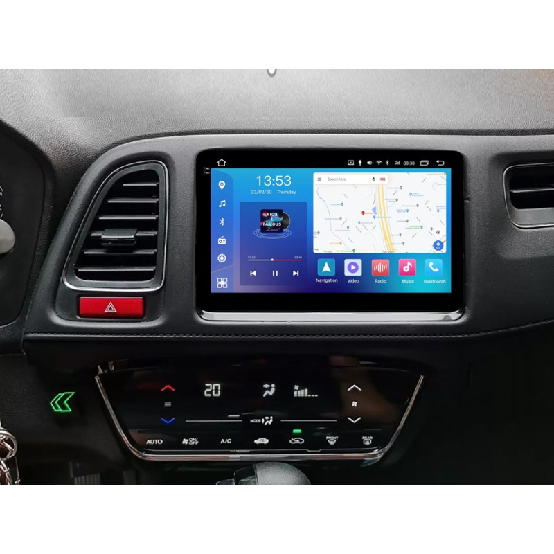 Android head unit FORS.auto FS 4 PRO  for Honda HRV/Vezel (4+64Gb, 9") 2015