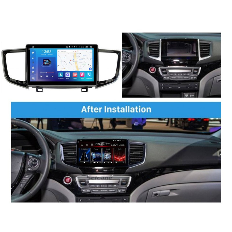 Android head unit FORS.auto FS 6 MAX for Honda Pilot (6+128Gb, 10") 2016+