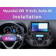 Android head unit FORS.auto FS 4 MAX Qled for Hyundai I30 (4+32Gb, 9", Auto AC) 2008-2011